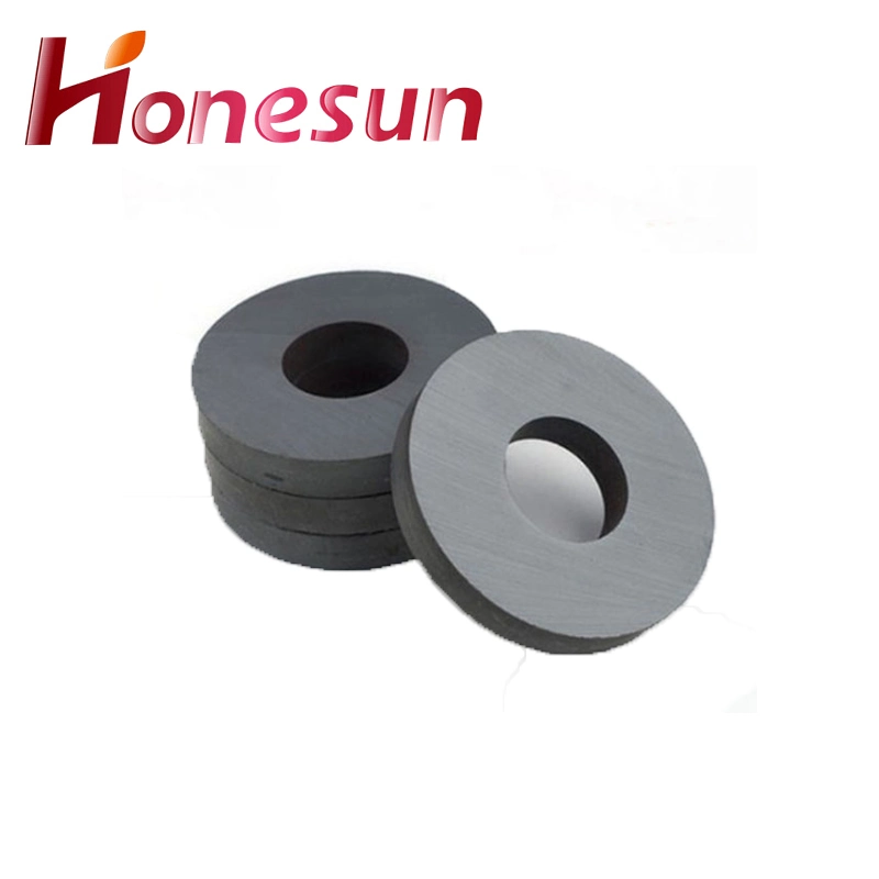 Ring Ferrite Magnets Strong Hard Round Ceramic Ferrite Ring Magnets for Speaker/Arts Science Project/Crafts