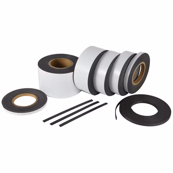 주문 가동 가능한 고무 자기 띠 목록 3m 양면 접착 자기 테이프
